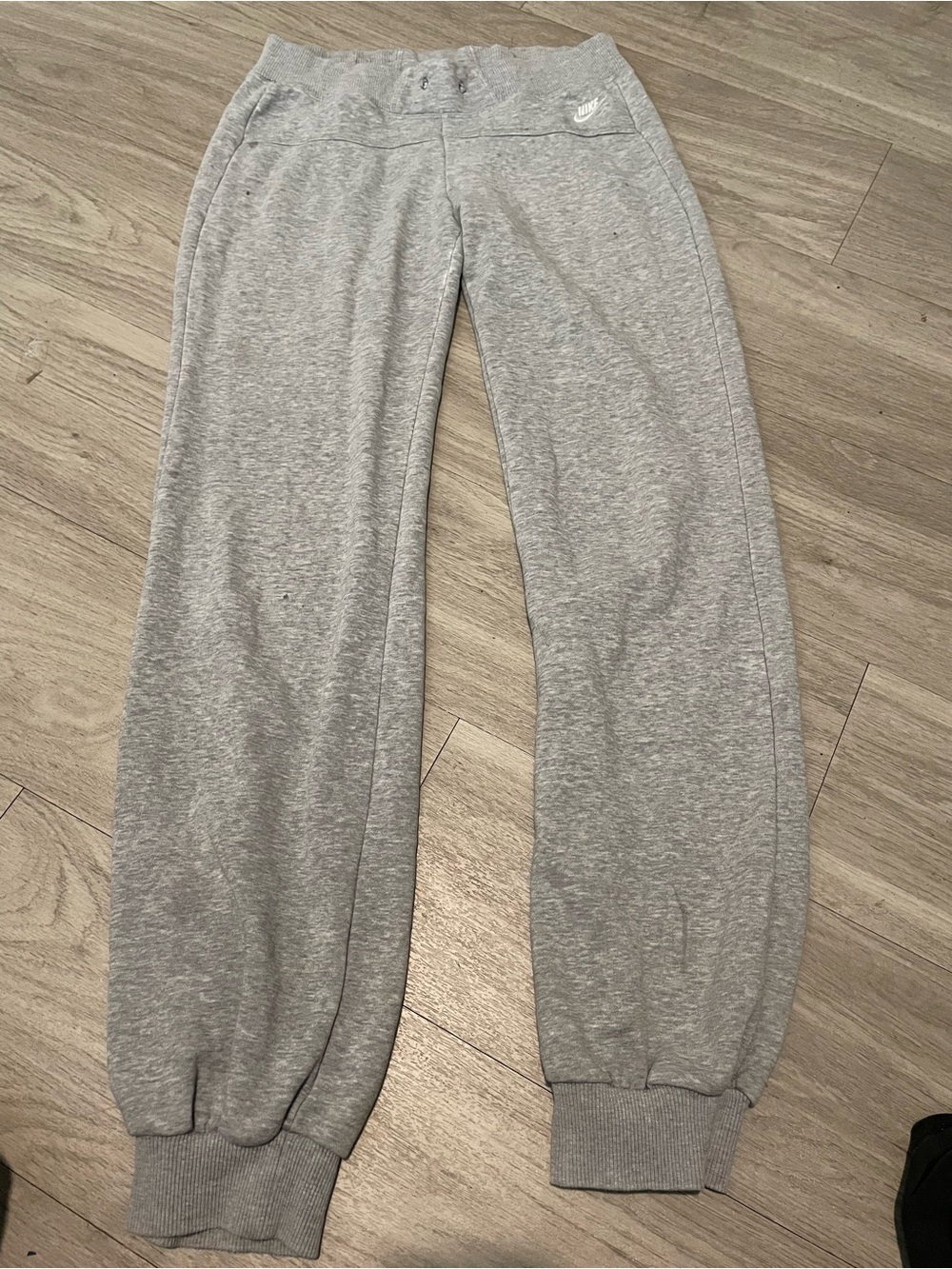 Nike Light Gray Women's Fleece Jogger Pants